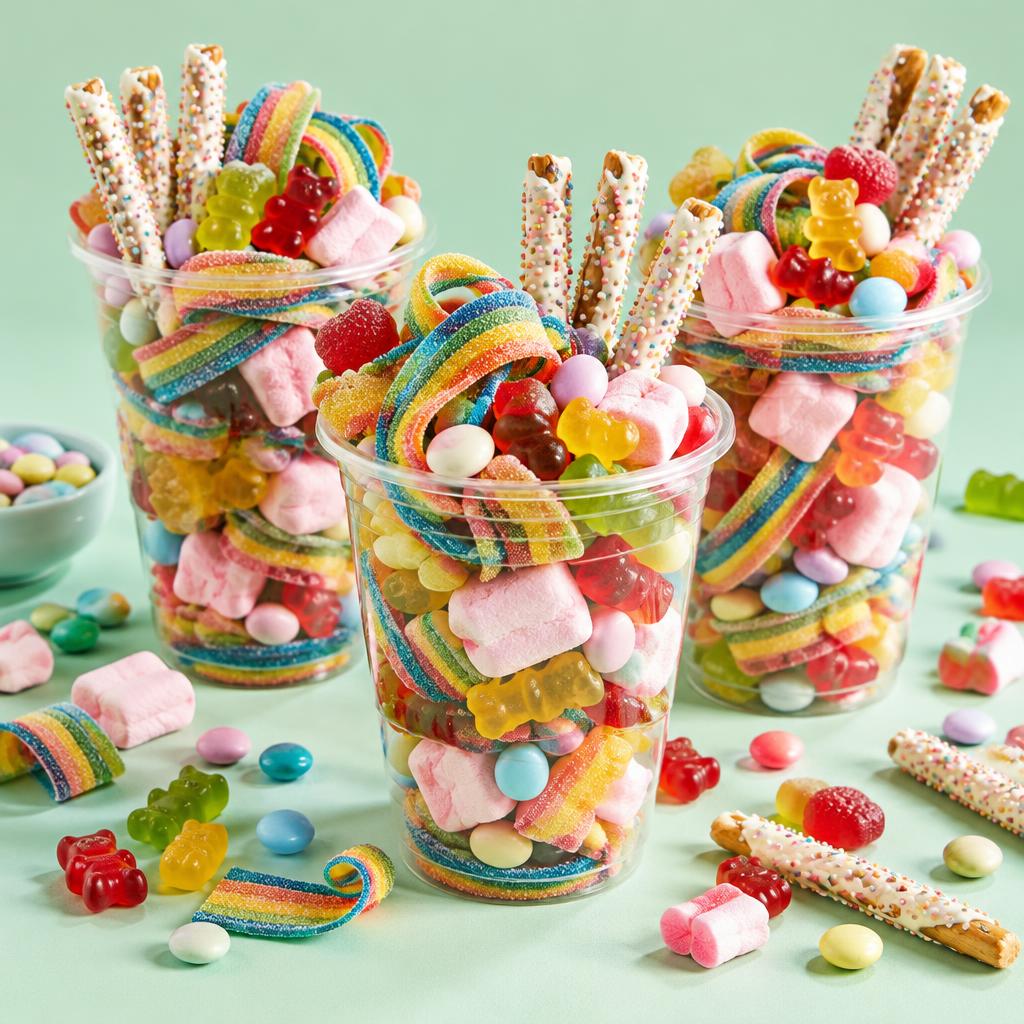 Candy & snack cups inspiration